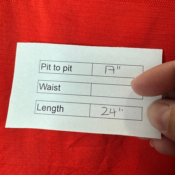 Lululemon Swiftly Tech Racerback Tank Top Red - Picture 8 of 8